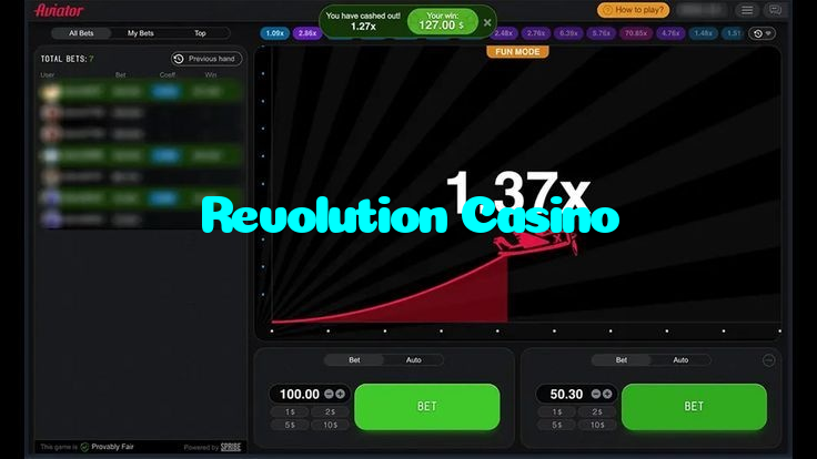 Revolution Casino خوش آمدید بونس +600% پیشکش موبائل ایپ کے پروموشن سیکشن میں دکھائی دیتی ہے۔